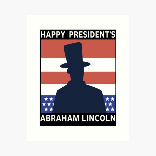 Item preview, Happy President Abraham Lincoln  designed and sold by ahmedalsidi.