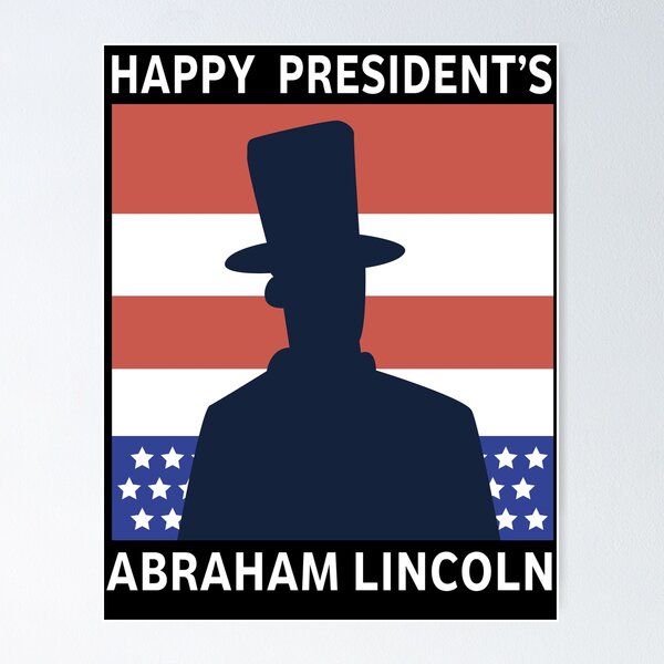 Item preview, Happy President Abraham Lincoln  designed and sold by ahmedalsidi.