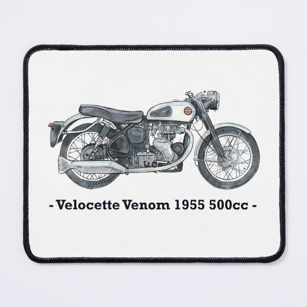 Item preview, Classic Motorbike - Velocette Venom 1955 - 500cc, Illustrated Tribute designed and sold by FoleyPottery.