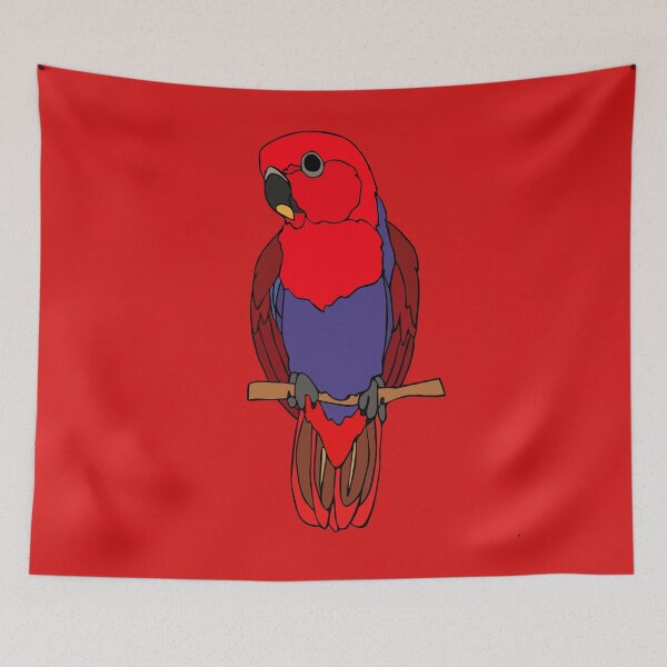 Item preview, Eclectus Parrot designed and sold by nolessjess.