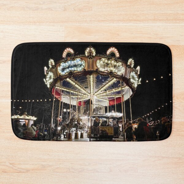 Item preview, Carousel lights at night designed and sold by DeVeauDesign.