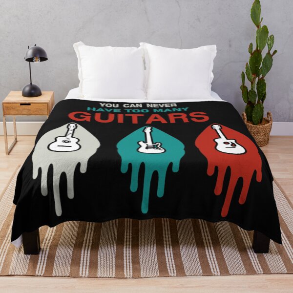 Item preview, You can never have too many guitars - player guitar gift ideas for birthday and christmas designed and sold by Desibeau.
