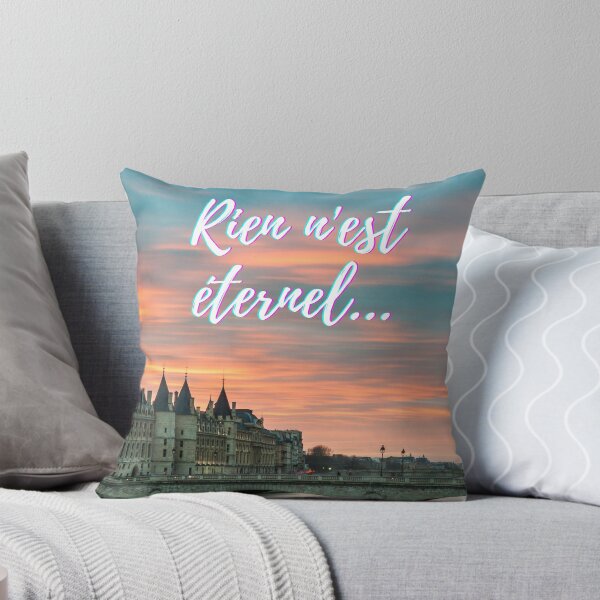 Item preview,  Nothing lasts forever - popular french quotes theme gifts  designed and sold by RebelliousRosee.