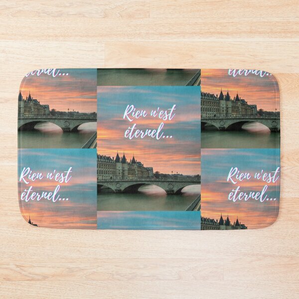 Item preview,  Nothing lasts forever - popular french quotes theme gifts  designed and sold by RebelliousRosee.
