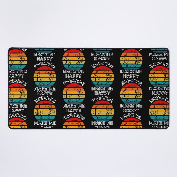 Item preview, Discus Fish Make Me Happy Retro Sunset designed and sold by JRRTs.