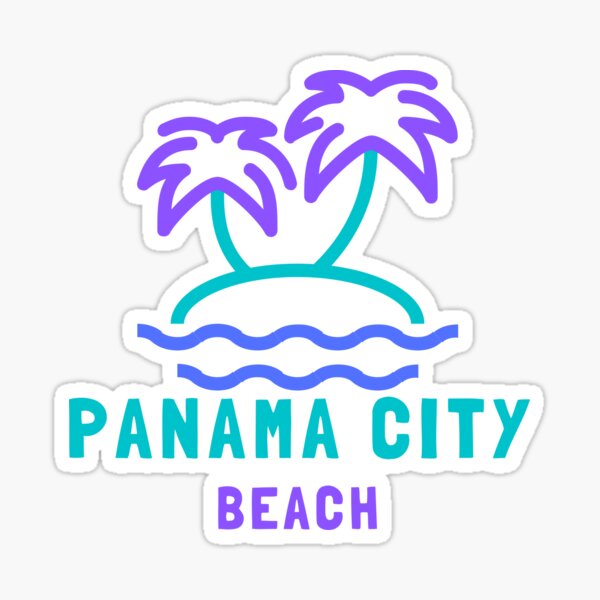 Panama City Beach Florida SVG PNG Cut File Beachy Decal 