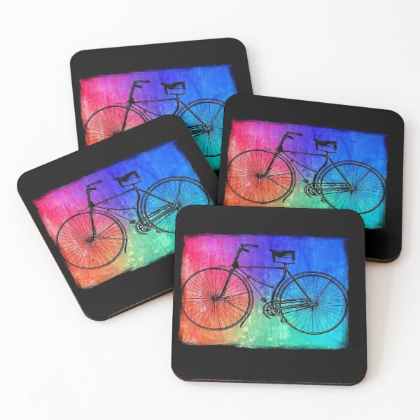 Item preview, BICYCLE : Colorful Artistic Print designed and sold by posterbobs.