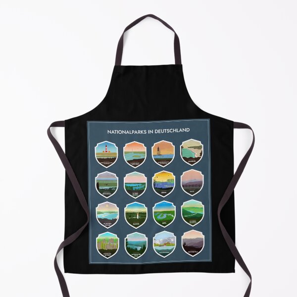 Item preview, Nationalparks in Deutschland designed and sold by Rapaz Designs.