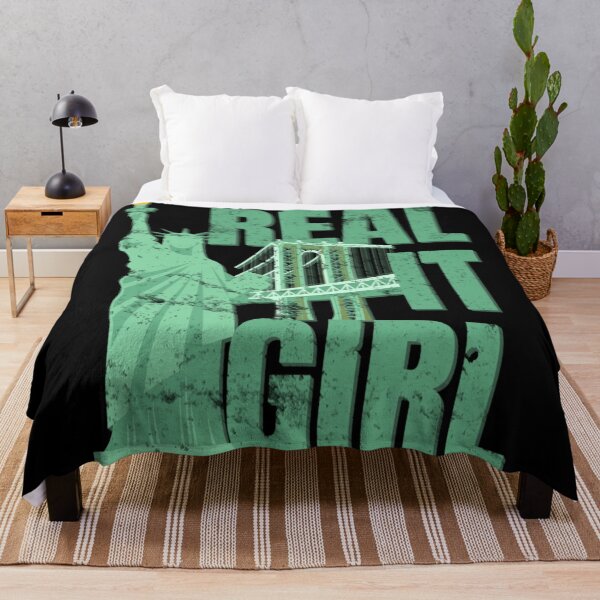Item preview, Real IT Girl, Cool New York Statue Of Liberty Distressed Look Shadow Design designed and sold by TrulyEpoque.