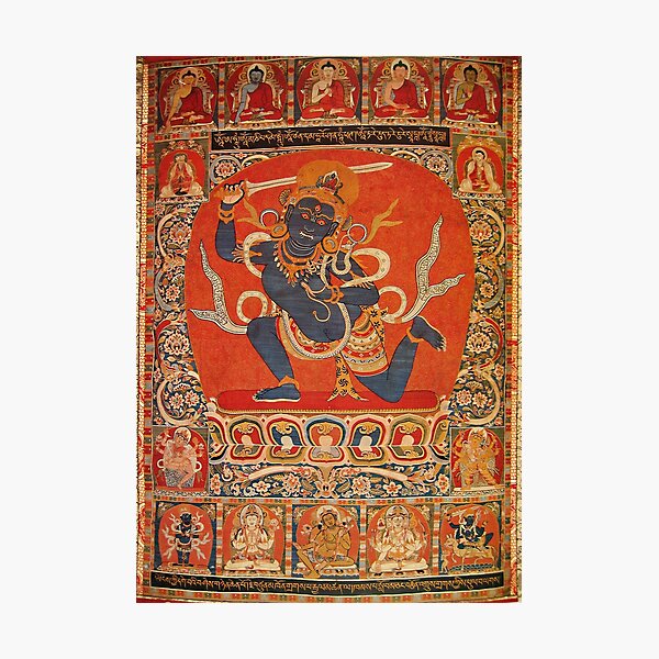 Item preview, Mandala 94 Achala Buddhist Deity designed and sold by GuyBlank.