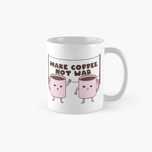 Item preview, Make Coffee Not War – Cute Mugs designed and sold by ttttee.