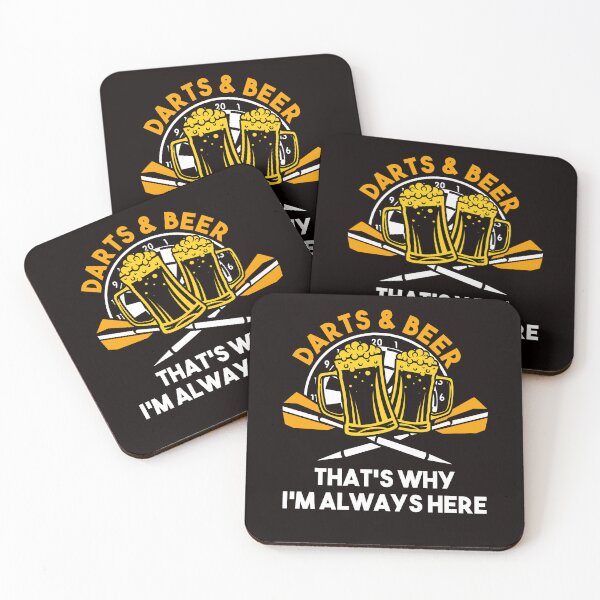 Item preview, Darts Beer Dartboard Bullseye Arrow Dart Throwing Team Aim designed and sold by TomGiantDesigns.