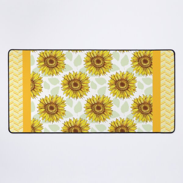 Item preview, Sunflowers Quilt Patterns - Yellow Background Pattern  designed and sold by NawalMagdy.