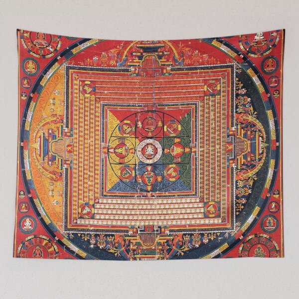 Item preview, Mandala 95 Vairochana Buddha Tattvasamgraha Tantra designed and sold by GuyBlank.