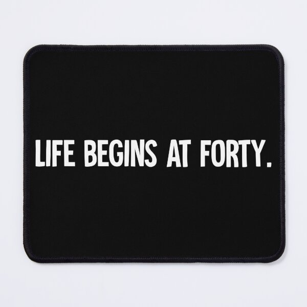 Item preview, Life Begins At Forty designed and sold by HorizonDesignz.