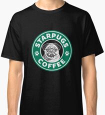 Camiseta clásica Star Pugs Coffee - Starbucks