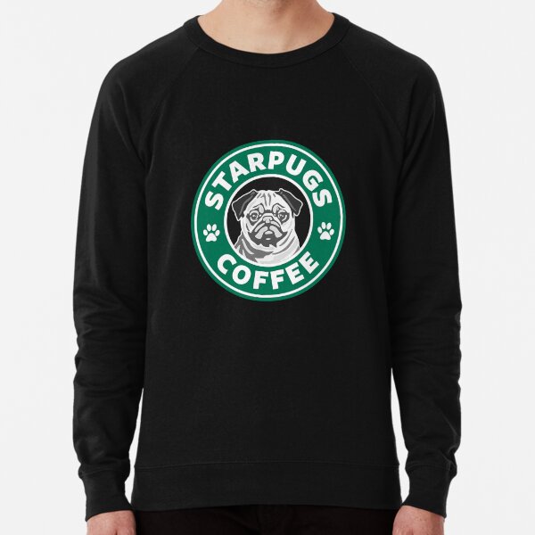 Star Pugs Coffee - Starbucks Lightweight Sweatshirt