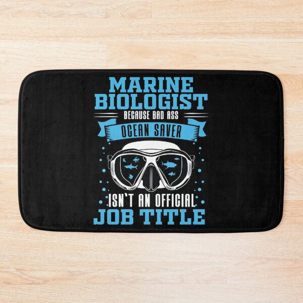 Item preview, Marine Biologist Badass Ocean Saver Diving Mask designed and sold by StrongShirts.