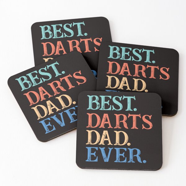 Item preview, Best Darts Dad Father Darts Player Bullseye Dart Throwing designed and sold by TomGiantDesigns.