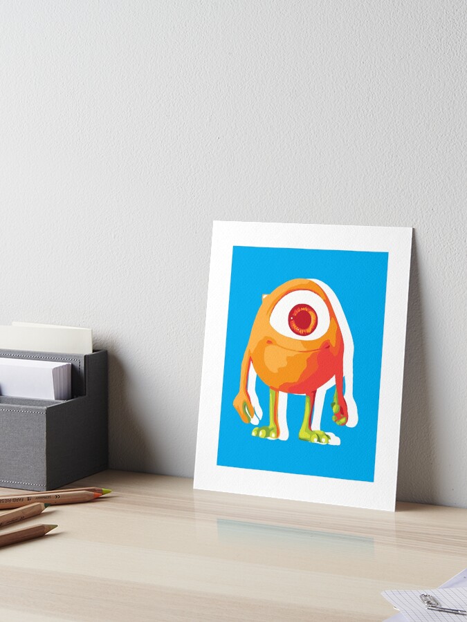 monsters inc  Art Board Print for Sale by mamba store