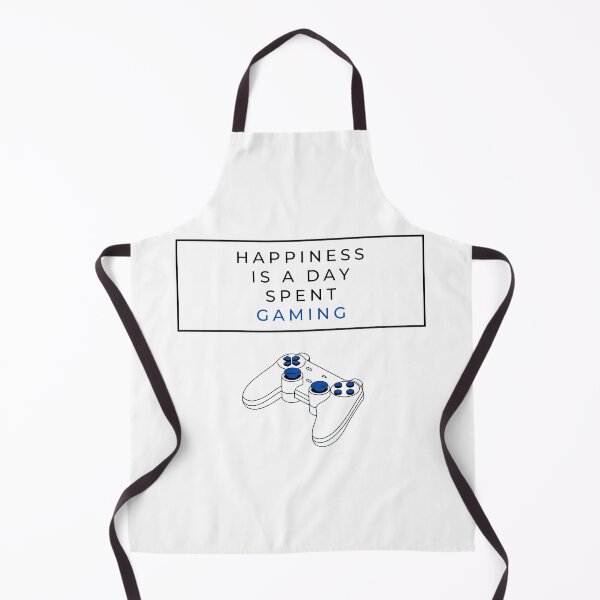 Item preview, Happiness is a day spent gaming blue designed and sold by AmonRa16.