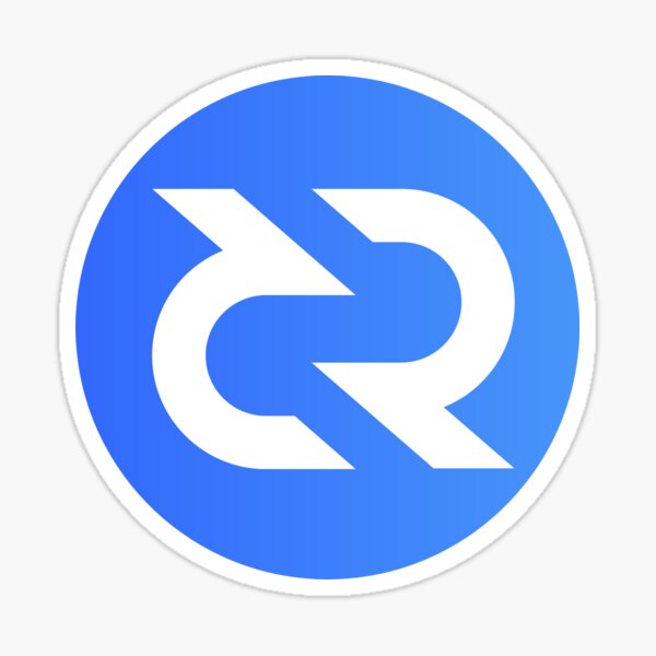 Decred cryptocurrency - Decred DCR Coin Sticker