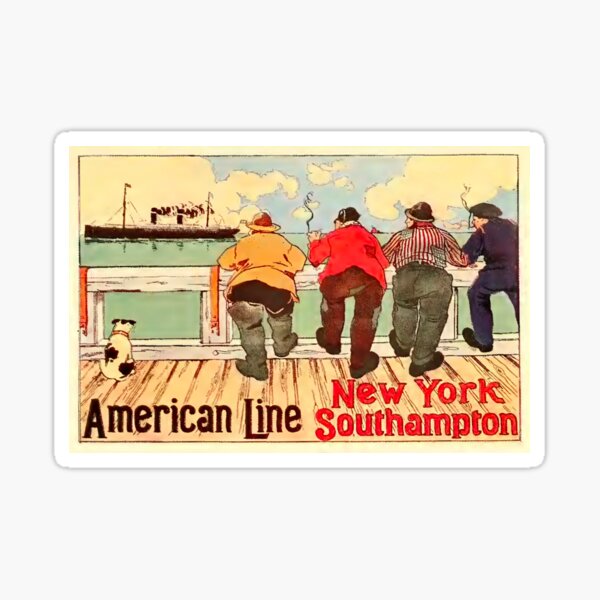 Artikel-Vorschau von Vintages New- Yorkreise-Plakat, designt und verkauft von BetelgeuseX3.