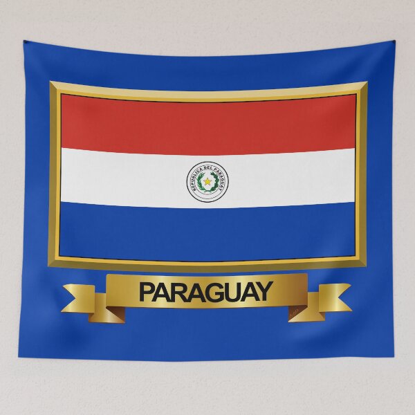 Item preview, PARAGUAY Flag Gifts, Masks, Stickers & Products (GF) designed and sold by mpodger.