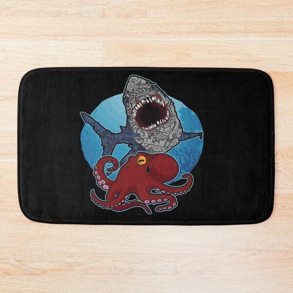Item preview, Plastic Kills Garbage Shark Octopus Ocean Polution designed and sold by Moonpie90.
