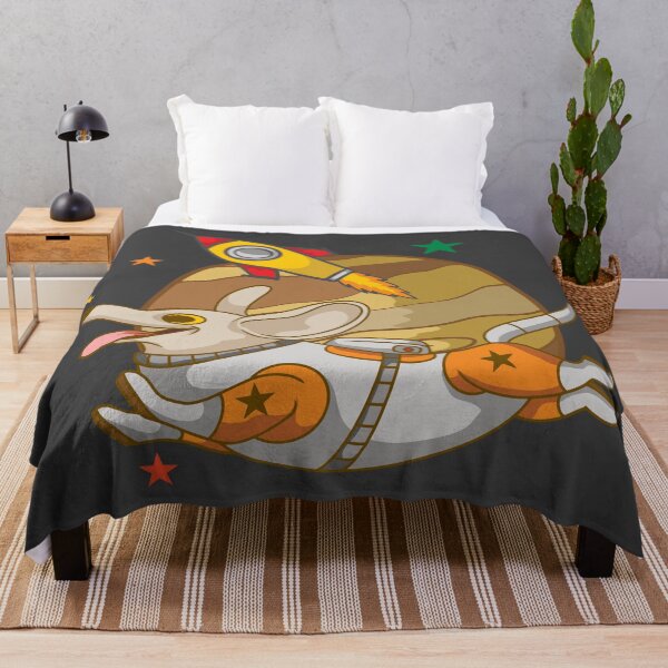 Item preview, Happy Astronaut Dog Over Jupiter designed and sold by AfropunkDesigns.
