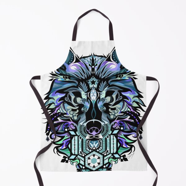 Item preview, Snow Wolf - Indigo Edition designed and sold by OuterSaturn.
