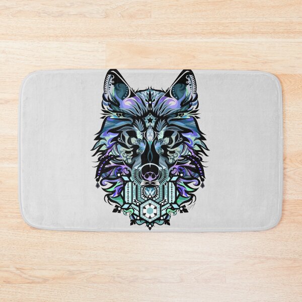 Item preview, Snow Wolf - Indigo Edition designed and sold by OuterSaturn.