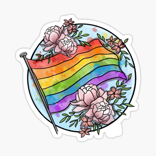 Colorful Love Sticker