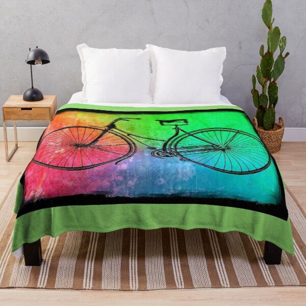 Item preview, BICYCLE :Whimsical Colorful Artistic Print designed and sold by posterbobs.