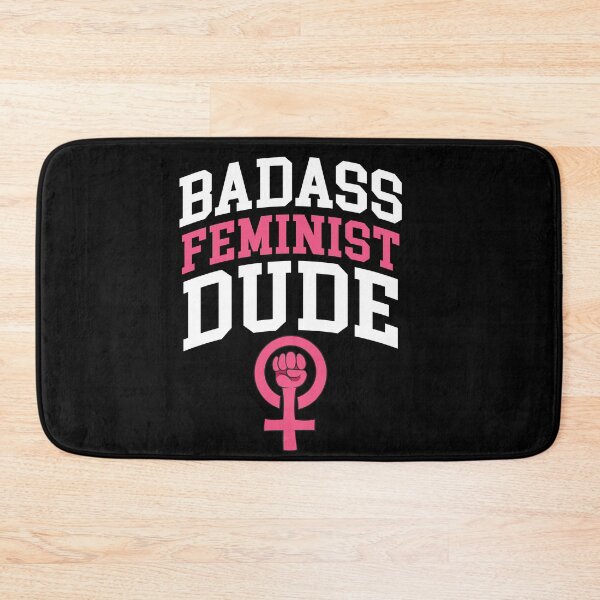 Item preview, Badass Feminist Dude Gender Equality Fighter designed and sold by Moonpie90.