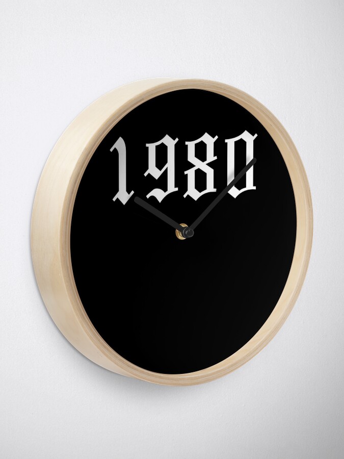 Reloj for Sale con la obra 1980 ingl s antiguo de MSA 42 Redbubble