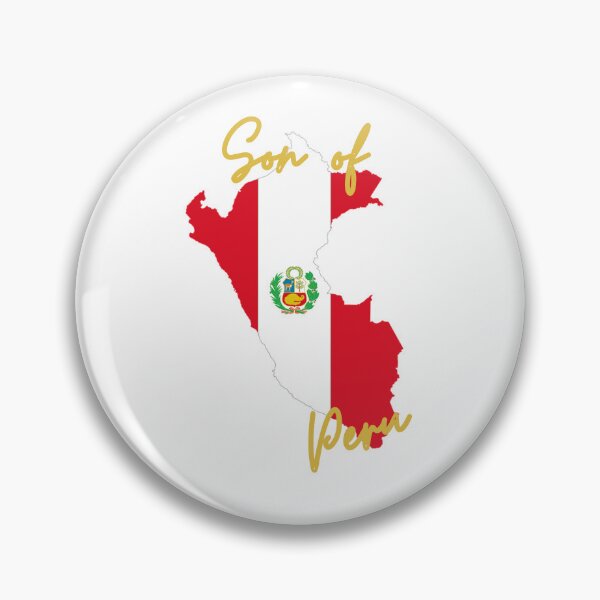 Item preview, Son of Peru Map Flag designed and sold by NovawayDirect.