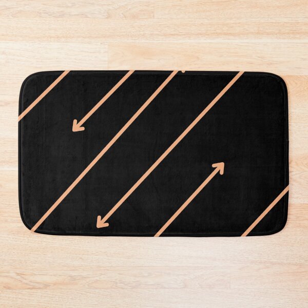 Item preview, Arrows Pattern -  Salmon on Black designed and sold by TLikeT-shirt.
