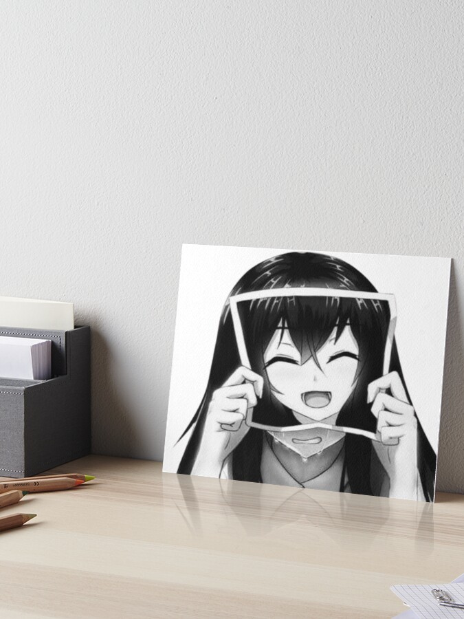 Sad Anime girl Postcard for Sale by WittyMillennial