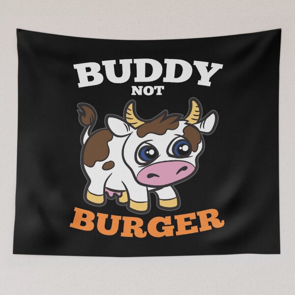 Item preview, Buddy Not Burger Cute Cow Calf Veal designed and sold by Moonpie90.