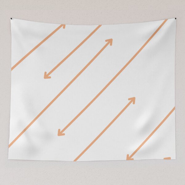 Item preview, Arrows Pattern -  Salmon on White designed and sold by TLikeT-shirt.