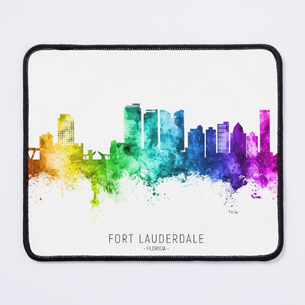 Item preview, Fort Lauderdale Florida Skyline designed and sold by ArtPrints.
