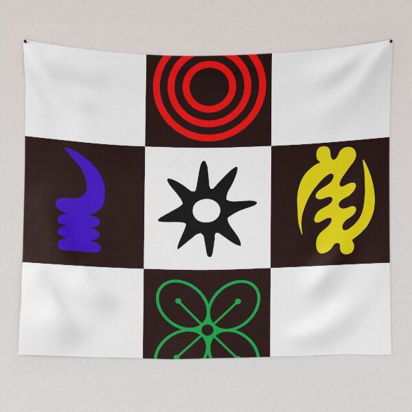 Item preview, Ghanaian Adinkra Symbol Artwork designed and sold by adinkcreativity.
