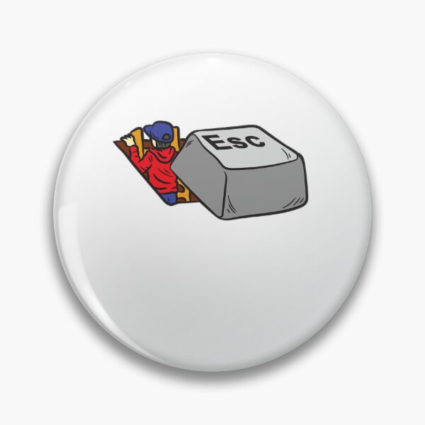 Item preview, ESC Escape Coding Joke designed and sold by Moonpie90.