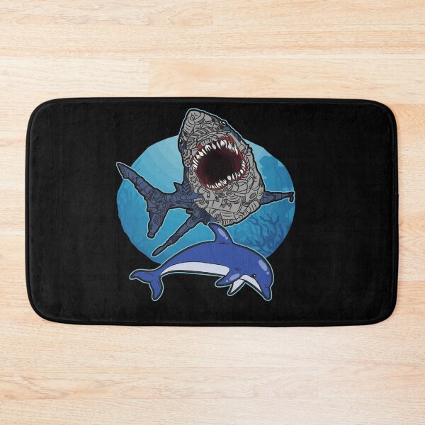 Item preview, Plastic Kills Garbage Shark Dolphin Ocean Polution designed and sold by Moonpie90.