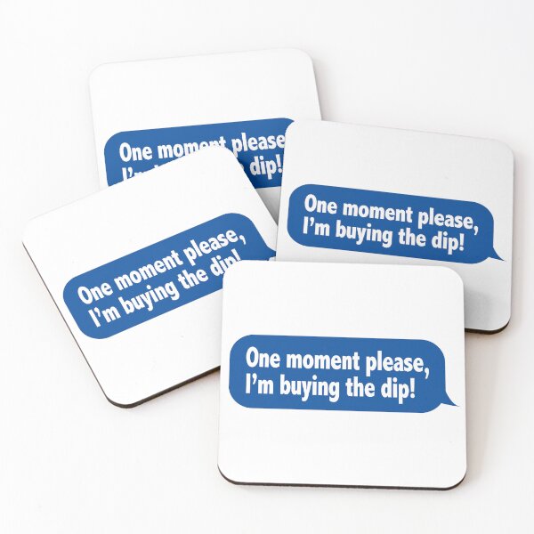 Item preview, One Moment Please, I'm buying the Dip! (Funny Message Speech Bubble) designed and sold by SassyClassyMe.