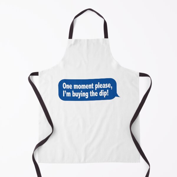 Item preview, One Moment Please, I'm buying the Dip! (Funny Message Speech Bubble) designed and sold by SassyClassyMe.