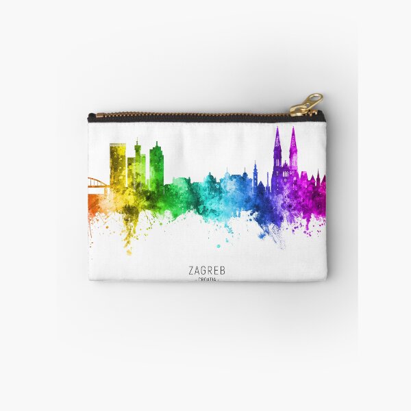 Item preview, Zagreb Croatia Skyline designed and sold by ArtPrints.