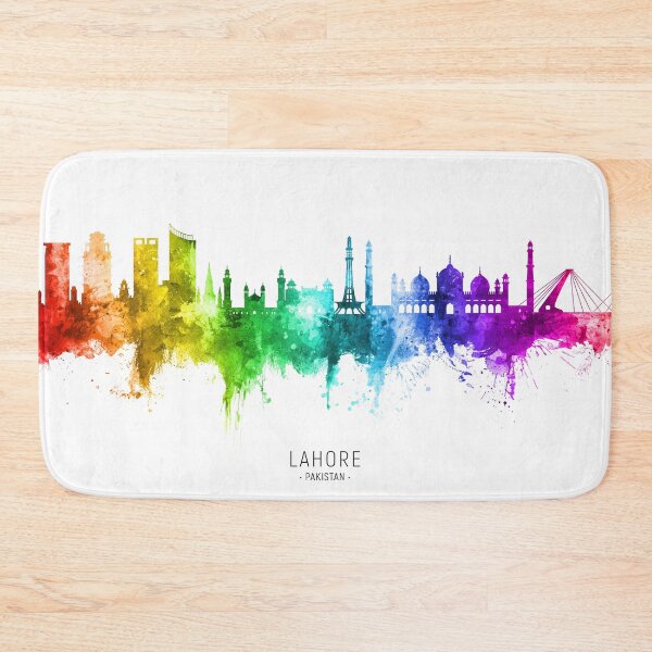 Item preview, Lahore Pakistan Skyline designed and sold by ArtPrints.