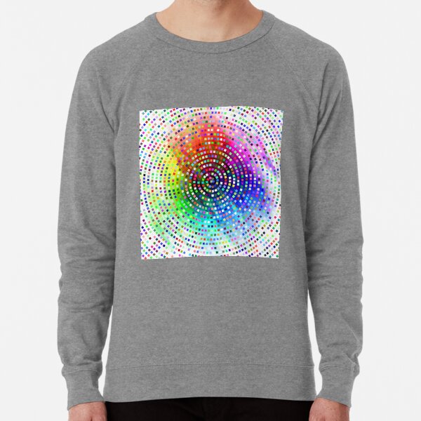 Color Swirl by Julie Everhart Lightweight Sweatshirt